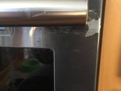 Most stainless steel appliance scratches can't be repaired because many are a type of painted finish not a true stainless unit. Black Stainless Versus Regular Stainless Steel