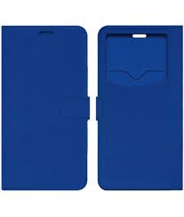 Celkon A69 Flip Cover by ACM - Blue ...