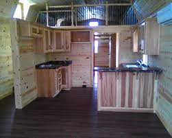 I know my dad spent a lot of time and money building it. Beautiful Cabin Interior Perfect For A Tiny Home