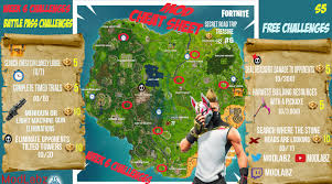 We may be a couple of days away from the fortnite week 6 challenges unlocking in the game, but as has been the custom for pretty much all of. Mod Cheat Sheet Guide For Fortnite Battle Royale Season 5 Week 6 Challenges Modlabz