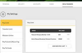 Check spelling or type a new query. How To Change Transfer Limit Maybank And Debit Card Limit