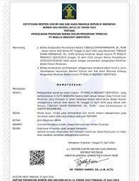 Paket lengkap pembuatan pt cv + virtual office. Contoh Sk Menkumham Pt Masnurul