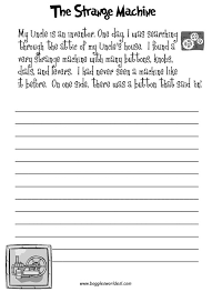 Characters in movies or books often. Creative Writing Worksheets Grade 6 J D