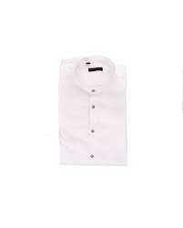 Alessandro Dellacqua Mens Ad4135wt5432ltwhite White Cotton Shirt