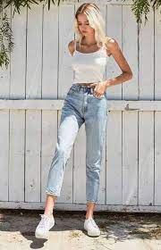 Boyfriend jeans are cute and comfy jeans that are meant to look a bit loose and worn, as if you borrowed them from your boyfriend. 30 Boyfriend Jeans Outfits For Denim Addicts Outfit Styles