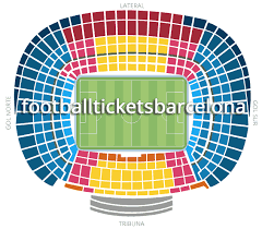The Official Seating Categories At The Camp Nou Fc Barcelona