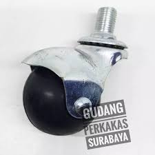 Menjual aneka sparepart untuk kursi kantor seperti roda, mekanis, armrest, footbase, hidrolik. Jual Roda Kursi Bulat 2 In Roda Caster 2 Inci Model Baut Tusuk Roda Karet 50mm Kastor 5cm Gudang Perkakas Surabaya