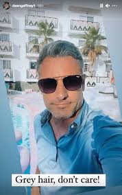 Dean Gaffney proudly shows off his grey hair after becoming a first-time  grandad