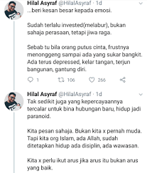 Pernah juga ada kejadian, seorang lelaki yang mencintai seorang wanita dan wanita tersebut mencintai lelaki itu. Mentaliti Sampah Budak Zaman Sekarang Tak Menunjuk Couple Maksudnya Tak Sayang Erin Sakura