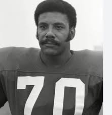 Packers Fuzzy Thurston takes out Vikings Jim Marshall to clear the way for  Paul Hornung -.-