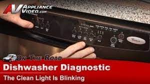 Your dishwasher deserves some tlc. Whirlpool Maytag Dishwasher Clean Light Blinking Shorted Heating Element Du1100xtps1 Youtube