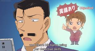 Detective conan animated media airs every saturday with a playtime of 30 minutes, around 6:00am until 6:30am on ntv since january 8, 1996. Watching Last Week S Detective Conan Episode When Suddenly Aceattorney