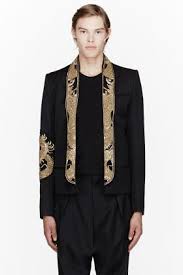 Black And Gold Blazer Mens Balmain Blazers For Men Balmain Clothing Ethenic Wear Gold Jacket