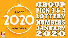 Here Are The January 2020 Pick 3 And Pick 4 Group Lottery Numbers That Everyone Can Play Lottery Numbers Lottery Kalyan Tips