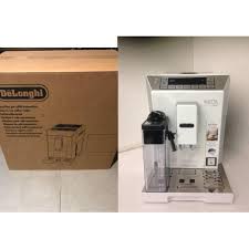 And static electricity builds up in the cup, which keeps some of the grounds on the side when you empty the cup. Delonghi Eletta Top Espresso Coffee Machine Brand New Tv Home Appliances Kitchen Appliances Coffee Machines Makers On Carousell