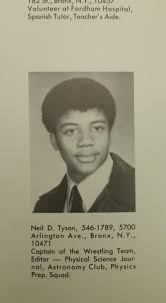 But smokeyjoe the topic is neil degrasse tyson. The Wonderful Neil Degrasse Tyson S Senior Yearbook Photo Imgur