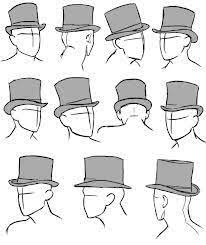 Pin By Adler Lozada On Body Art Top Hat Drawing Hat Drawing Hat Drawing Reference
