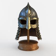 Fantasy Viking Helmet 3d Model Viking Helmet Vikings Fantasy