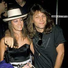 She's the glue, bon jovi, 54, says of his wife and mother of their four children. A Young Jon Bon Jovi With Lovely Wife Dorothea Jonbonjovifanpage Instagram Jon Bon Jovi Bon Jovi Bon Jovi Always