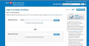 Bmo Login Online Banking Banking Services Banking
