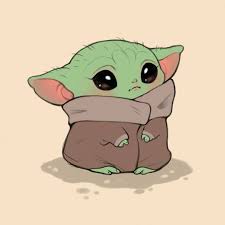 Lisa On Instagram Not Hard To Guess I Suppose But Like Most People I M So Obsessed With Baby In 2020 Cute Drawings Cute Cartoon Wallpapers Yoda Art