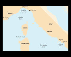 Nautical Chart Mares De Liguria And Tirreno Imray