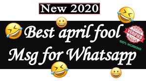 This works best for the boyfriend with shared finances. Best April Fool Messages April Fool Pranks For Whatsapp Status Easy April Fools Day Pranks Youtube