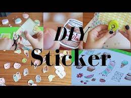 Ich glaub, man braucht dazu ein bestimmtes papier. Diy Sticker 5 Ideen Zum Sticker Selber Machen Littlepaw Youtube