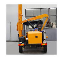 2024 Highway Guardrail Screw Solar Pile Diver Machine Small Mini Piling  Machine