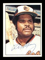 Lee May Autographed 1975 SSPC Card #389 Baltimore Orioles SKU #204640