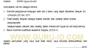 Kantor camat gegerjalan raya ponorogo no.46 telp. Surat Penyataan Belum Berkualifikasi S1 Info Pendidikan Terbaru