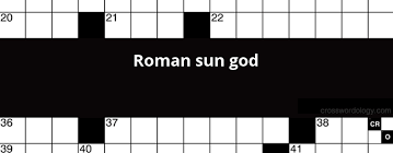 Greek deity crossword clue answers, solutions for the popular game mirror classic crossword. Roman Sun God Crossword Clue