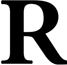 Tambahkan nama anda, bagikan dengan teman. File Font R Svg Wikimedia Commons