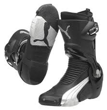 puma 1000blacksilver motorcycle boots bike boots supra shoes