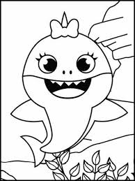 Shark coloring pages if your little ones love baby shark, then they are sure to enjoy these exciting shark coloring pages.these will provide hours of educational and creative time learning about some of the biggest and most interesting animals in the earth's oceans. Baby Shark Free Printable Coloring Book 23