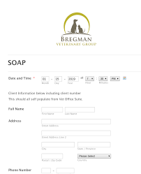 Veterinary Emr Form Template Jotform