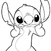 Lilo and stitch disney christmas coloring page. 1