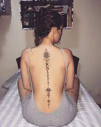 Why are spine tattoos popular? 161 Spine Tattoos Ideas Tattoos Spine Tattoos Body Art Tattoos