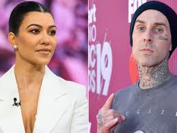 Travis barker was photographed in hollywood thursday, wearing no shirt and revealing a new tattoo of girlfriend kourtney kardashian's name on his chest. Kourtney Kardashian Gets Cute Manicure To Go Instagram Official With Travis Barker Allure