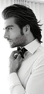Reference For Fabrizio Caprice Looks Hair Vibe A Combed Back Long Hair Style Dressy Upscale F Long Hair Styles Men Thick Hair Styles Long Thick Hair