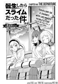 Read That Time I Was Reincarnated As A Slime Strange Tales: Monster Country  Life Of Trinity Chapter 44: The Departure on Mangakakalot