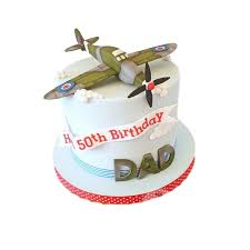 Buy a cake box or cake caddie at least 4 inches bigger than the cake. Plane Cakes