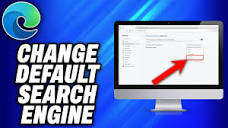 How To Change Default Search Engine in Microsoft Edge (2024 ...
