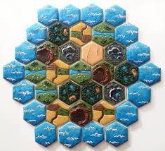 321 Likes 39 Comments Megan Warne Downtowndoughto On Instagram Settlers Of Catan Cookie Board For Kate And Jeff S W Catan Settlers Of Catan Catan Board