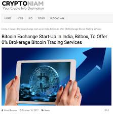 Bitcoin trading for beginners (a guide in plain english). Cryptonews Bitcoin Exchange Start Up In India Bitbox To Offer 0 Brokerage Bitcoin Trading Services Steemit