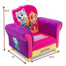 Kids Children Toddlers Upholstered Fabric Chair Paw Patrol Bedroom Paw Patrol Bedroom Decor Paw Patrol Room
