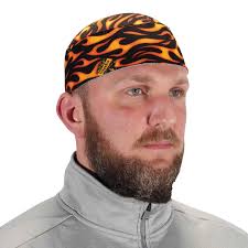 Ergodyne Chill Its 6630 Skull Cap, Lined with Terry Cloth Sweatband, Sweat  Wicking, 3-Pack : Amazon.in: Industrial & Scientific