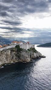 See more croatia wallpaper, wallpaper croatia safe, croatia beaches wallpaper, capital croatia we choose the most relevant backgrounds for different devices: Wallpaper Croatia Dubrovnik Sea Clouds Island Houses 1920x1200 Hd Picture Image