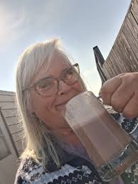 Garden transformation after rain