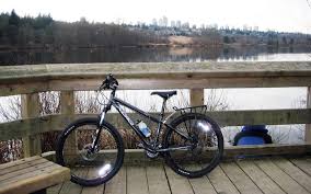 Deer Lake Park Bike Trails In Burnaby Bc